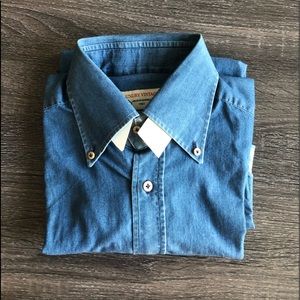 Luxury Vintage Archivio Borrelli Men’s button down